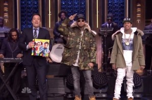Chris Brown & Tyga Perform On Fallon! (Video)