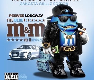Peewee Longway & DJ Drama – The Blue M&M 2: King Size (Mixtape Artwork)