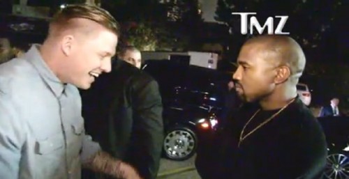 k-1-500x257 Kanye West Gives An Aspiring Rapper An Audition (Video)  