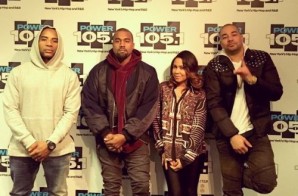 Kanye West Talks “Black Yeezy Boosts”, Tyga & Kylie, Amber Rose, A Joint Album With Drake & More With The Breakfast Club (Video)