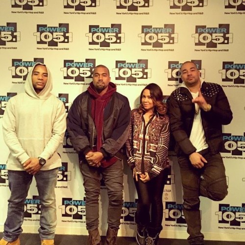 kanye-west-returns-to-the-breakfast-club-500x500 Kanye West Talks "Black Yeezy Boosts", Tyga & Kylie, Amber Rose, A Joint Album With Drake & More With The Breakfast Club (Video)  