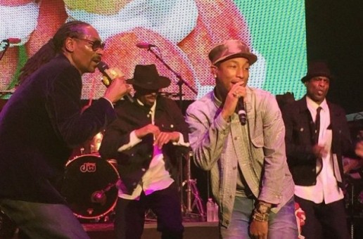 Snoop Dogg & Pharrell Debut New Song At Pre-Grammy Show