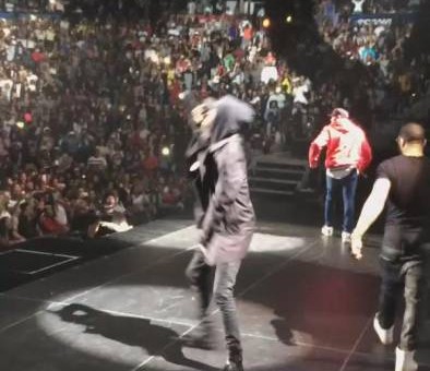 Chris Brown Brings Out OG Maco In Atlanta To Perform “U Guessed It” (Video) (Shot by Spencer Clements)