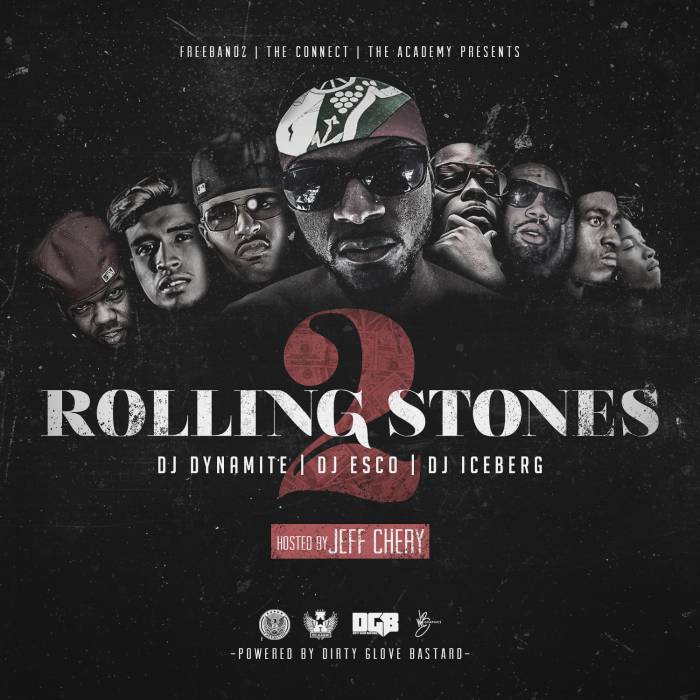RollingStones2 DJ Dynamite x DJ Esco x DJ Iceberg Present: Rolling Stones 2 (Mixtape) (Hosted By Jeff Chery)  