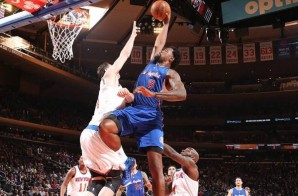 Los Angeles Clippers Big Man DeAndre Jordan Posterizes New York Knicks Center Jason Smith (Video)