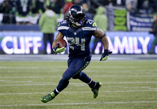 lynch You Know Why I'm Here: Marshawn Lynch Signs A Two Year Extension With The Seattle Seahawks  