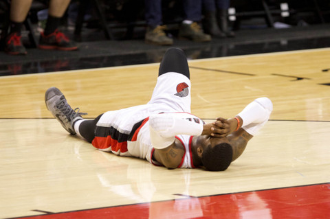 Portland Trailblazers Guard Wesley Matthews Out For The Remainder Of The Season With A Torn Achilles