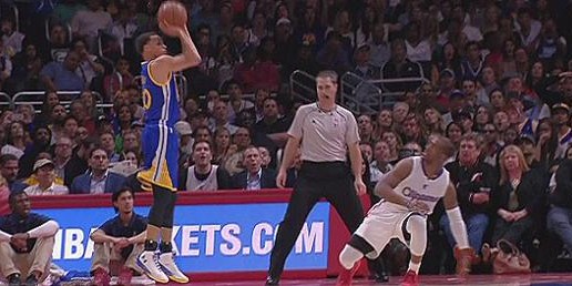 Like A Good Neighbor: Steph Curry Sent Chris Paul To The Floor With A Nasty Move Cliff Paul Couldn’t Prevent (Video)
