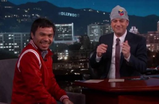 Manny Pacquiao On Jimmy Kimmel LIve