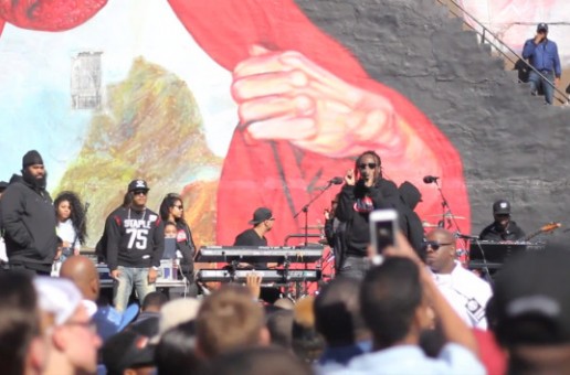 Wale Gives Pop-Up Concert In DC After Releasing “The Album About Nothing” (Video)