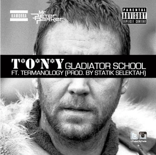 T.O.N.Y.-ft.-Termanology-Gladiator-School-Prod.-Statik-Selektah-1-500x496 T.O.N.Y. - Gladiator School Ft. Termanology (Prod. Statik Selektah)  