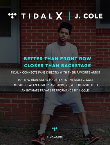 Tidal_X-379x500 Tidal To Launch Tidal X Offline Experience Series With Private J. Cole Concert  