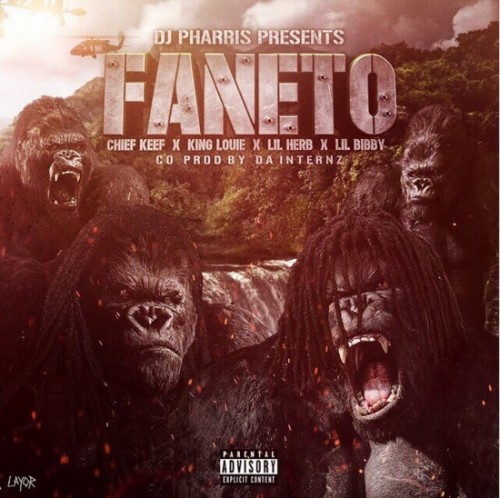 faneto-remix-500x498 Chief Keef – Faneto (Remix) Ft. Lil Bibby, Lil Herb, King Louie, & Lil Durk  