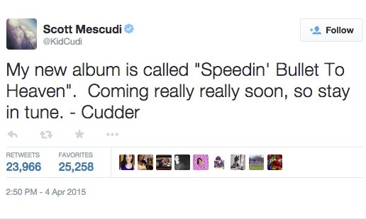 Kid Cudi Shares New Album Title