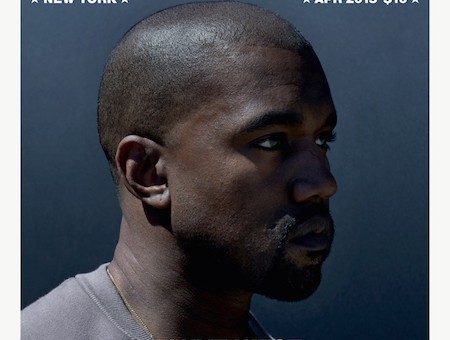 Kanye West On The Cover Of PAPER Magazine