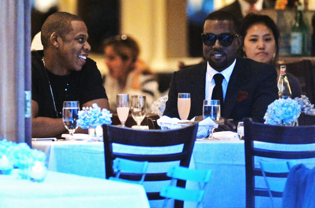 kanye-west-jay-z Big Pimpin: Jay Z Is Hosting An After Party For The Mayweather/Pacquiao Fight With $50,000 VIP Tables  