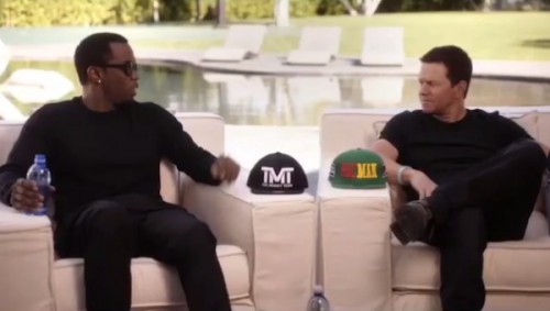 markdiddy-500x283 Show Me The Money: Diddy & Mark Wahlberg Bet $250K On Mayweather vs. Pacquiao (Video)  