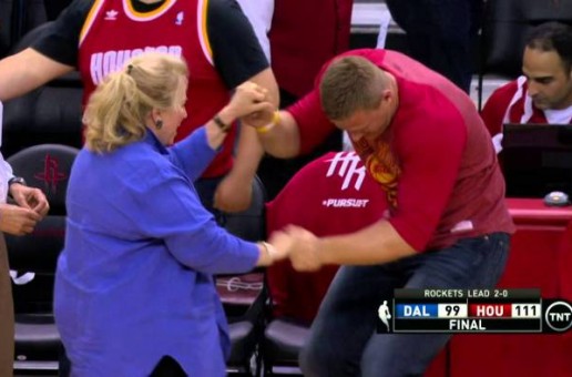 Happy Days: J.J. Watt Dances To Celebrate Rockets’ Win Against The Dallas Mavericks (Video)