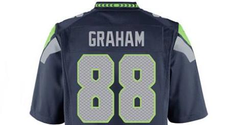 Jimmy Graham Will Wear Number 88 For The Seattle Seahawks (Photo)