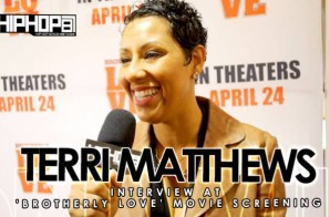 Terri Matthews At ‘Brotherly Love’ Movie Screening in Philadelphia (3/31/15) (Video)
