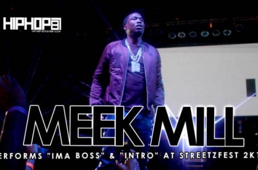 Meek Mill Performs “Ima Boss” & “Dreams & Nightmares” at StreetzFest 2k15 (Video)
