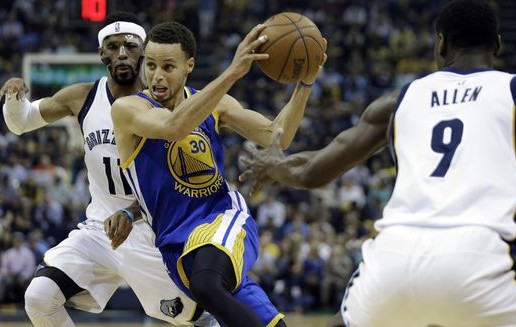Steph Curry Drops 33 Against Memphis In Game 4; Grizzlies & Warriors Series Tied (2-2) (Video)