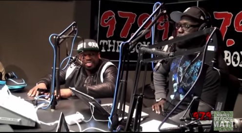 50 Cent Keeps It As Real As He Can: Talks The Game, Diddy, & more on 97.9 The Box (Video)