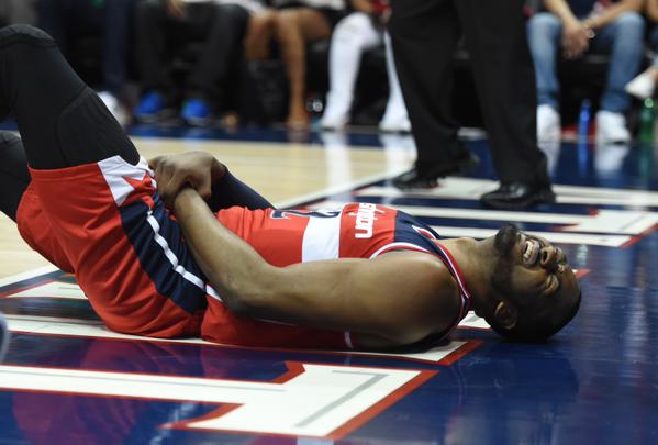CERzsGeWoAEdOYr Washington Wizards Star John Wall Will Miss Game 2 Tonight Against The Atlanta Hawks Due To A Swollen Wrist  