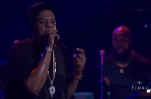 Jay Z Spits A Tidal Freestyle At ‘B-Sides’ Concert (Video)