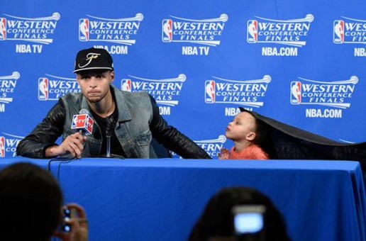 Riley Curry Celebrates Her Dad’s Victory & Raps Big Sean’s Blessed” (Video)