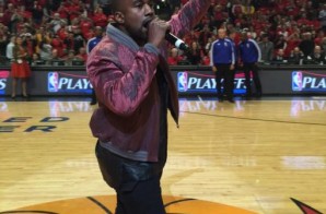 Kanye West Performs At Chicago Bulls Vs Cleveland Cavaliers Game (Video)