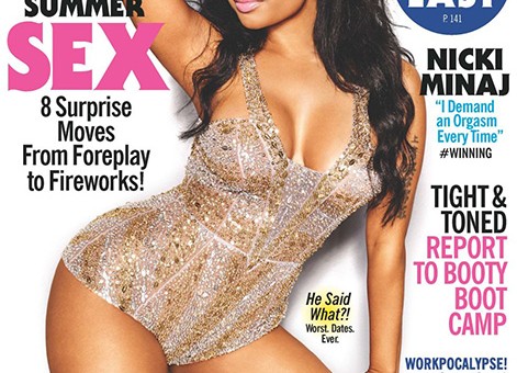 Nicki Minaj Covers Cosmopolitan (Photos)