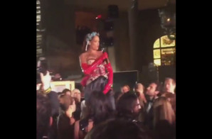 Rihanna Performs “BBHMM” At The 2015 Met Gala (Video)