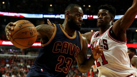 Lebron James & The Cavs Eliminate The Chicago Bulls From The NBA Playoffs; Advance To Eastern Conference Finals (Video)