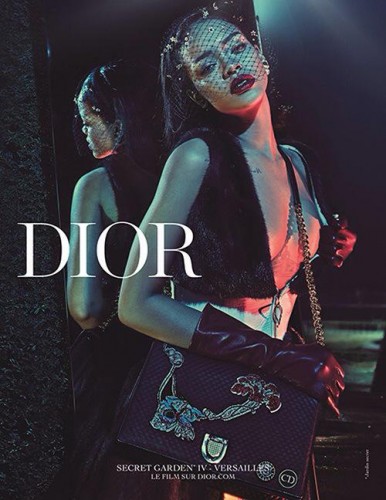 rihanna-dior-1-1-386x500 Rihanna Stars In Dior's 'Secret Garden' Campaign (Photos)  
