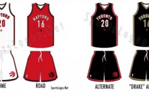 The Toronto Raptors Release New Uniforms Including A “Drake Alternate” Jersey (Photo)