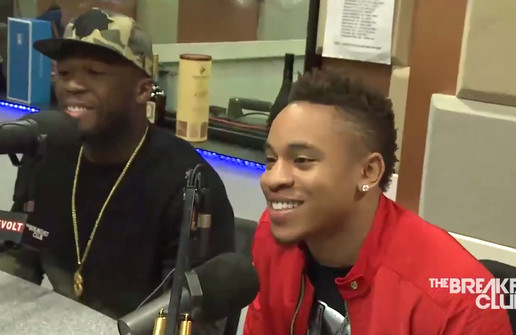 50 Cent & Rotimi Sits Down With The Breakfast Club (Video)