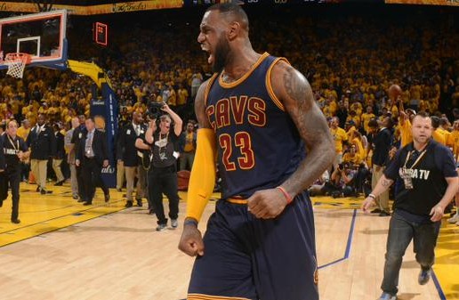 Headed Back To Cleveland, Lebron James’ 5th Career Finals Triple-Double Ties The 2015 NBA Finals (1-1) (Video)