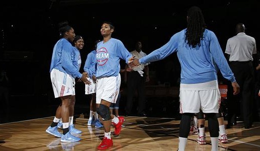 Angel McCoughtry & The Atlanta Dream Prepare To Face The Connecticut Sun In Their 2015 WNBA Home Opener