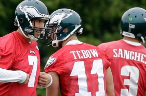 Sam Bradford, Tim Tebow & Mark Sanchez Ready To Fly High For The Eagles This Season (Photo)