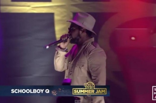 Kendrick Lamar Brings Out SchoolBoy Q At Summer Jam