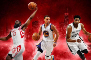 Steph Curry, James Harden & Anthony Davis Will Cover “NBA 2K16” (Photos)