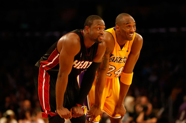 Wade-and-Bryant- California Love: Dwyane Wade & The Los Angeles Lakers Have Mutual Interest In Each Other  