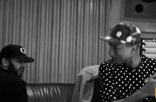 Pharrell & OverDoz Hit The Studio To Record “Last Kiss” (Video)