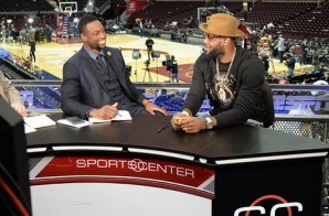 Reunited & It Feels So Good: Dwyane Wade Interviews Lebron James After Game 3 Of The NBA Finals (Video)