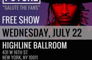 Future – ‘Salute The Fans’ NYC Show (Live Stream)