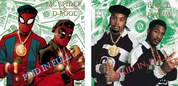 Paid-n-Full DOPE: Marvel Comics Is Set To Recreate 50 Hip-Hop Album Covers  