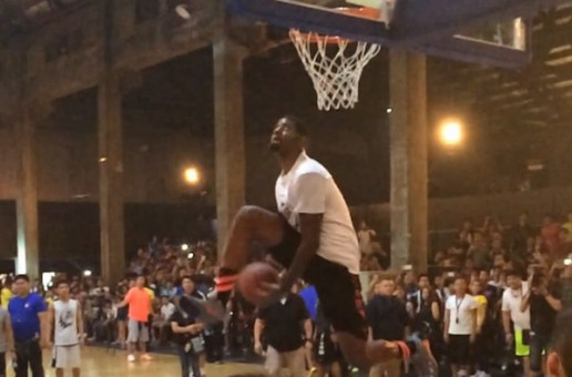 He’s Back: NBA All-Star Paul George Completes A Nice Between The Legs Dunk (Video)