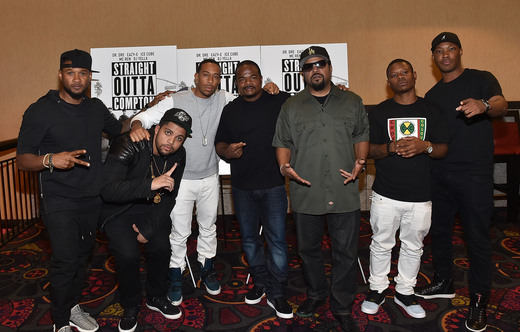 SOC-2 Ice Cube, O'Shea Jackson Jr, F. Gary Gray & More Attend The VIP "Straight Outta Compton" Screening In Atlanta  