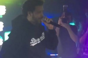 Heads Up: J. Cole Gets Hit By Cell Phone During Performance In San Diego! (Video)